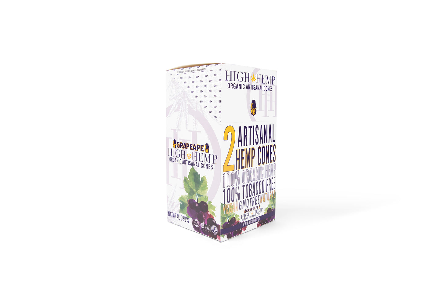 High Hemp Organic Artisanal Hemp Wrap Cones