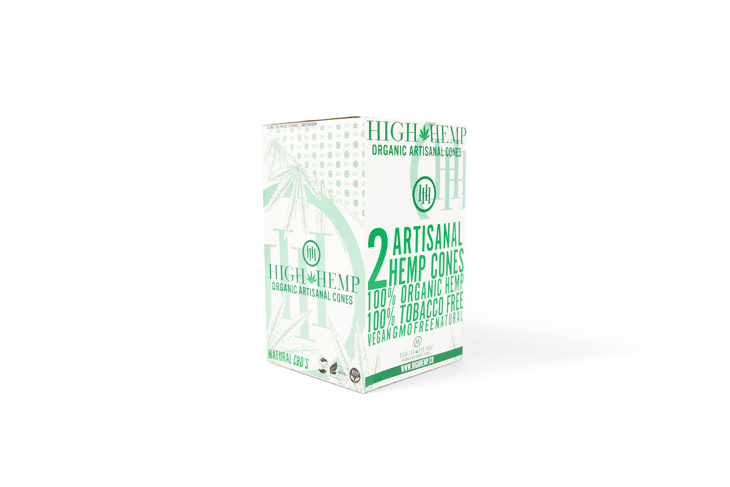 High Hemp Organic Artisanal Hemp Wrap Cones